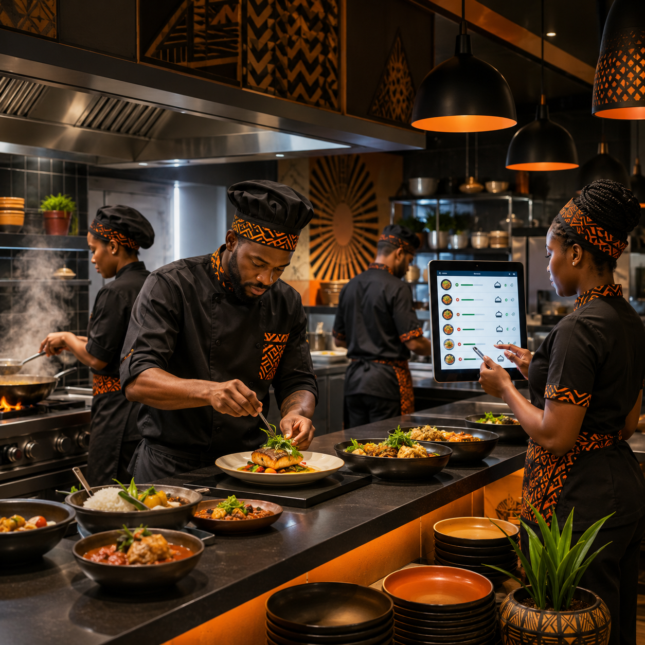 Vue cuisine RESTO 225