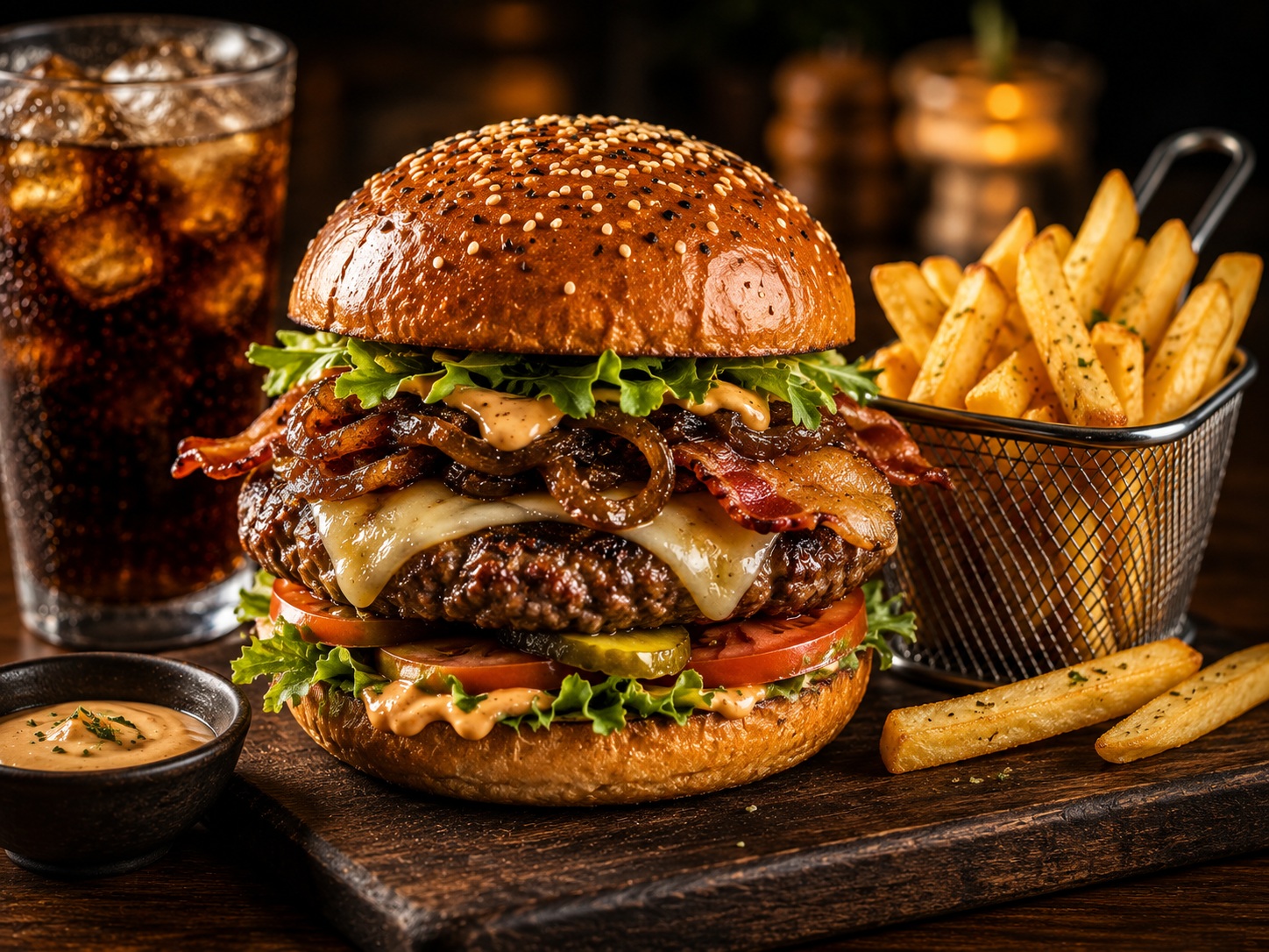 Burger gourmet